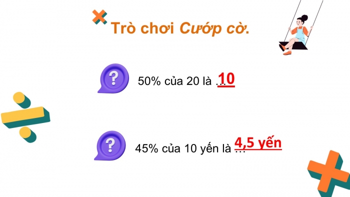 Giáo án PPT dạy thêm Toán 5 Kết nối bài 41: Tìm giá trị phần trăm của một số