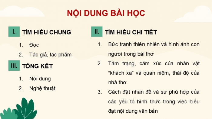 Giáo án điện tử Ngữ văn 9 chân trời Bài 10: Mùa xuân chín (Hàn Mặc Tử)