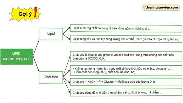 Giáo án điện tử KHTN 9 chân trời - Phân môn Hoá học Bài Ôn tập chủ đề 9