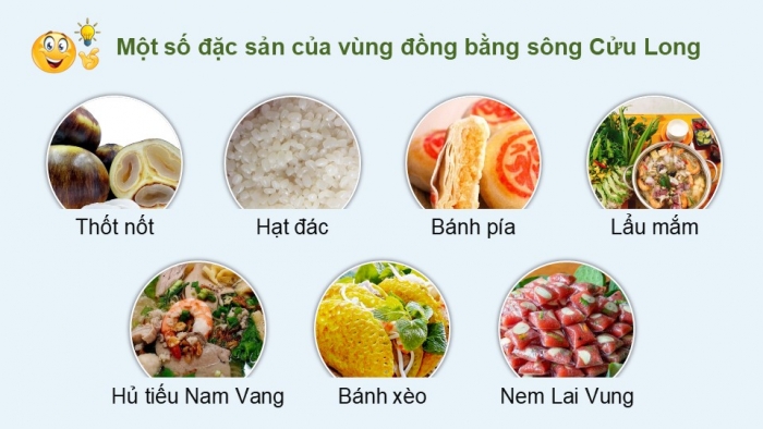 Giáo án điện tử Địa lí 12 kết nối Bài 30: Sử dụng hợp lí tự nhiên để phát triển kinh tế ở Đồng bằng sông Cửu Long