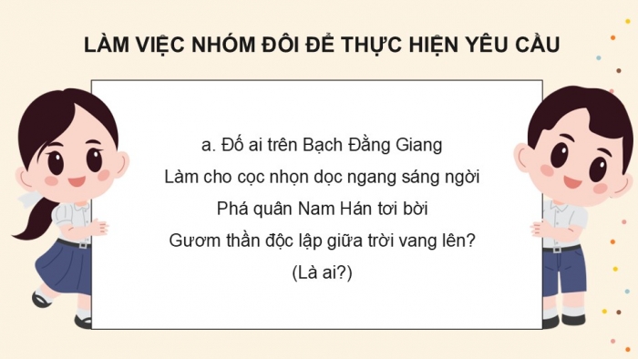 Giáo án điện tử Tiếng Việt 5 kết nối Bài 17: Luyện tập về đại từ và kết từ