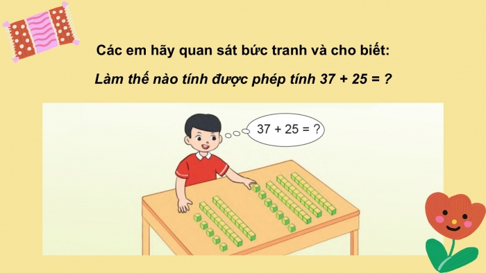 Giáo án PPT Toán 2 cánh diều bài Phép cộng (có nhớ) trong phạm vi 100