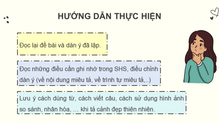 Giáo án điện tử Tiếng Việt 5 kết nối Bài 24: Luyện viết bài văn tả phong cảnh