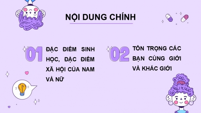 Giáo án điện tử Khoa học 5 kết nối Bài 24: Nam và nữ