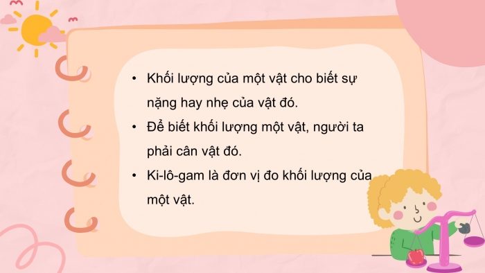 Giáo án PPT Toán 2 cánh diều bài Ki-lô-gam