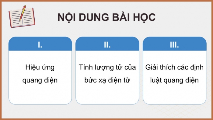 Giáo án điện tử chuyên đề Vật lí 12 cánh diều Bài 1: Năng lượng photon và hiệu ứng quang điện