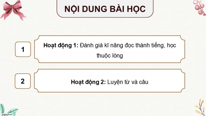 Giáo án điện tử Tiếng Việt 5 cánh diều Bài 19: Ôn tập cuối năm học (Tiết 3)