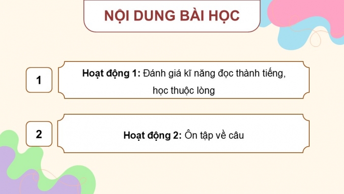 Giáo án điện tử Tiếng Việt 5 cánh diều Bài 19: Ôn tập cuối năm học (Tiết 7)