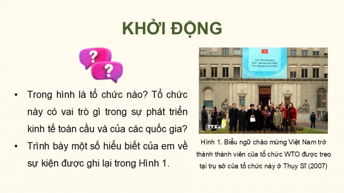 Giáo án điện tử chuyên đề Lịch sử 12 kết nối CĐ 3 Phần 1: Một số khái niệm (Toàn cầu hoá)