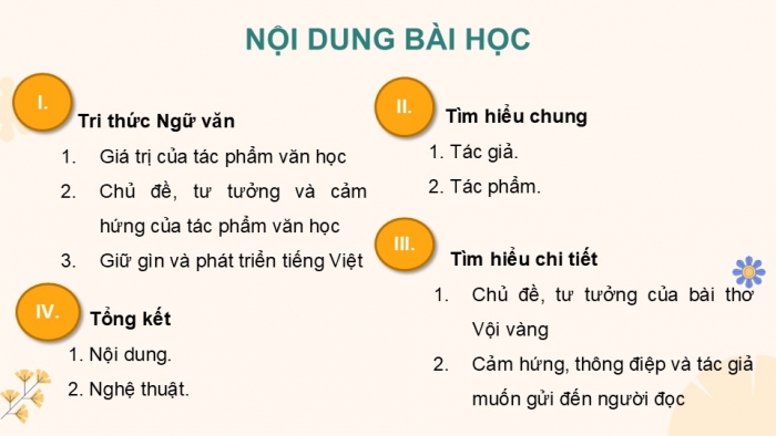 Giáo án điện tử Ngữ văn 12 kết nối Bài 9: Vội vàng (Xuân Diệu)