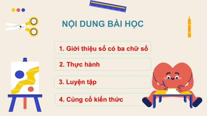 Giáo án PPT Toán 2 chân trời bài Các số có ba chữ số