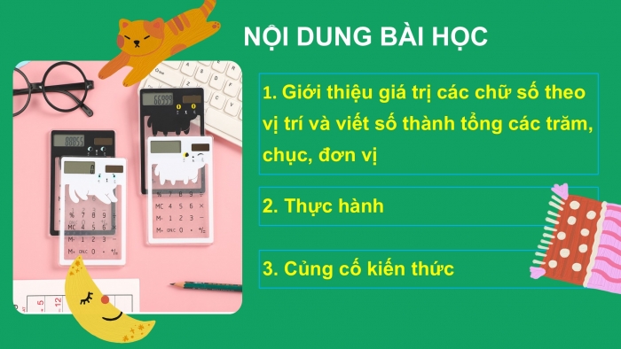 Giáo án PPT Toán 2 chân trời bài Viết số thành tổng các trăm, chục, đơn vị