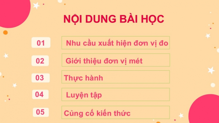 Giáo án PPT Toán 2 chân trời bài Mét