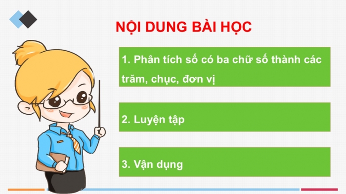 Giáo án PPT Toán 2 cánh diều bài Các số có ba chữ số (tiếp theo)