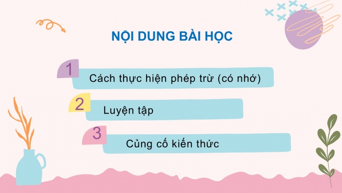 Giáo án PPT Toán 2 cánh diều bài Phép trừ (có nhớ) trong phạm vi 1000