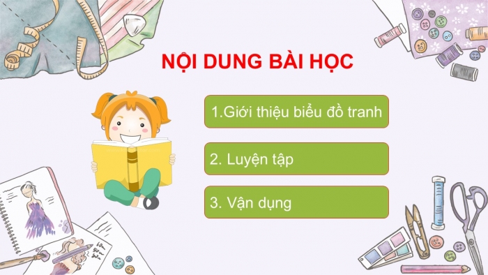 Giáo án PPT Toán 2 cánh diều bài Biểu đồ tranh