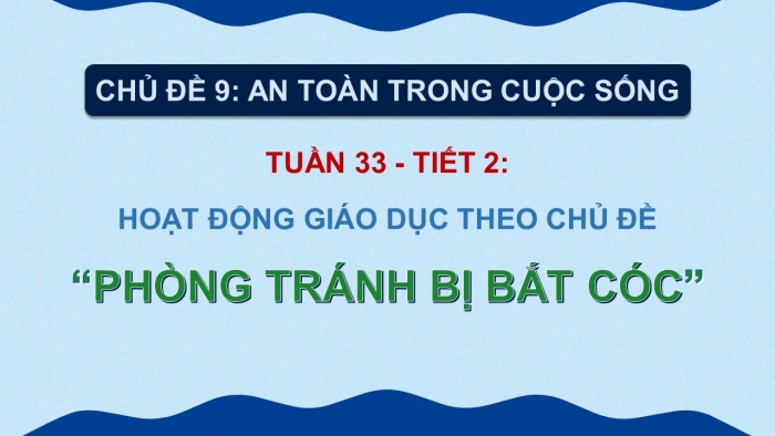 Giáo án PPT HĐTN 2 cánh diều Chủ đề 9 Tuần 33