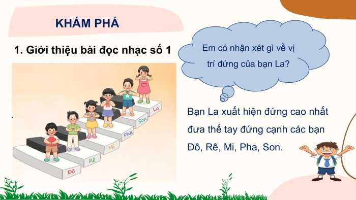 Giáo án PPT Âm nhạc 2 kết nối Tiết 3: Đọc nhạc Bài số 1