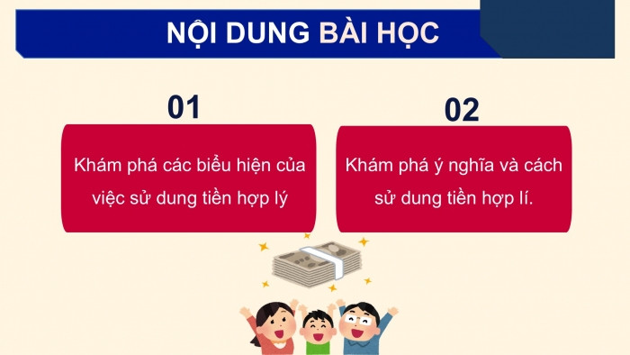 Giáo án điện tử Đạo đức 5 kết nối Bài 8: Sử dụng tiền hợp lí