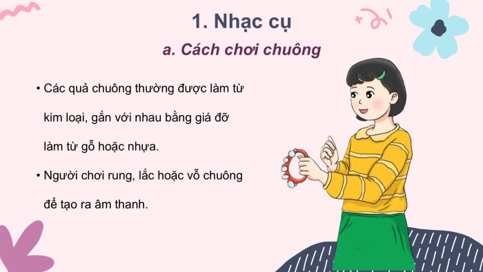 Giáo án PPT Âm nhạc 2 cánh diều Tiết 22: Nhạc cụ, Vận dụng – Sáng tạo Nói theo tiết tấu riêng của mình