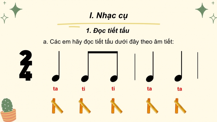 Giáo án PPT Âm nhạc 2 chân trời Tiết 4: Trò chơi Bản hoà tấu vui nhộn, Nhà ga âm nhạc