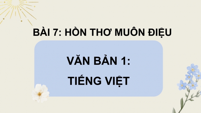 Giáo án điện tử Ngữ văn 9 kết nối Bài 7: Tiếng Việt (Lưu Quang Vũ)