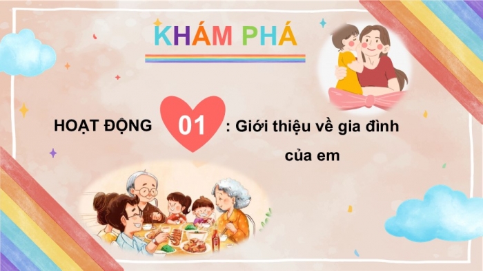 Giáo án PPT Tự nhiên và Xã hội 2 chân trời Bài 5: Ôn tập chủ đề Gia đình