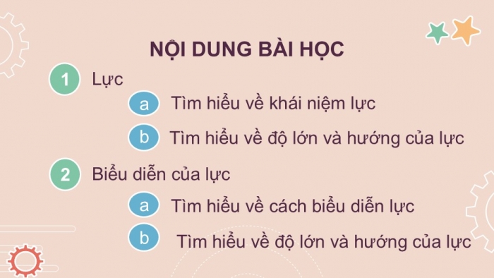 Giáo án PPT KHTN 6 chân trời Bài 35: Lực và biểu diễn lực