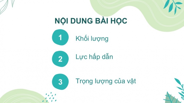 Giáo án PPT KHTN 6 chân trời Bài 37: Lực hấp dẫn và trọng lượng