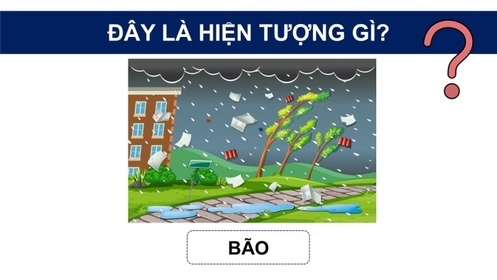 Giáo án PPT Tự nhiên và Xã hội 2 chân trời Bài 28: Phòng tránh rủi ro thiên tai