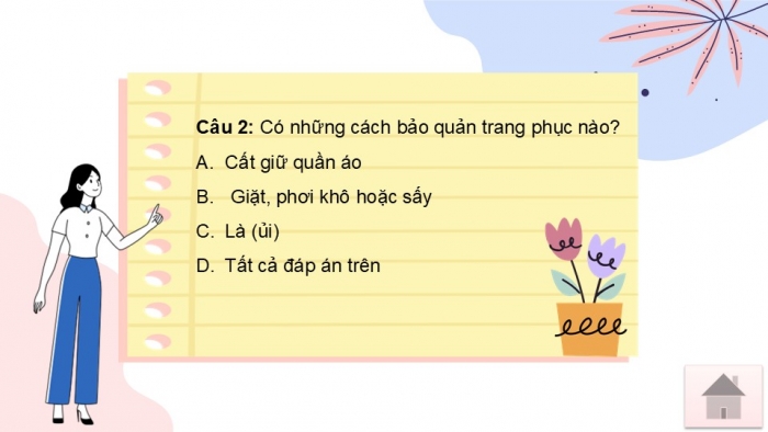 Giáo án PPT Công nghệ 6 cánh diều Ôn tập chủ đề 3