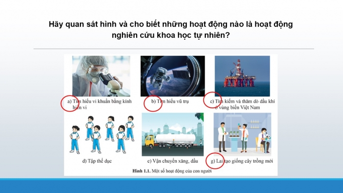 Giáo án PPT KHTN 6 cánh diều Bài 1: Giới thiệu về khoa học tự nhiên