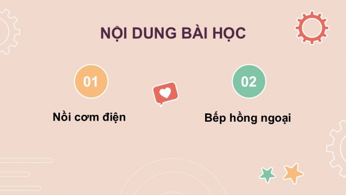 Giáo án PPT Công nghệ 6 cánh diều Bài 13: Nồi cơm điện và bếp hồng ngoại