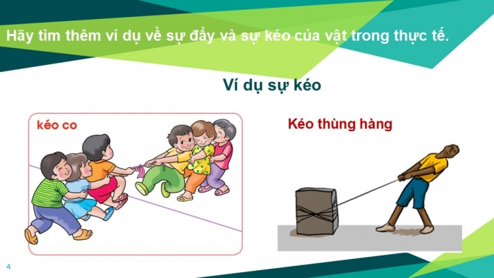 Giáo án PPT KHTN 6 cánh diều Bài 26: Lực và tác dụng của lực