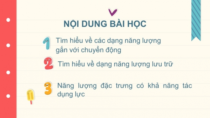 Giáo án PPT KHTN 6 cánh diều Bài 30: Các dạng năng lượng