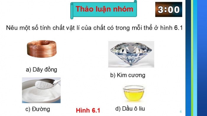 Giáo án PPT KHTN 6 cánh diều Bài 6: Tính chất và sự chuyển thể của chất