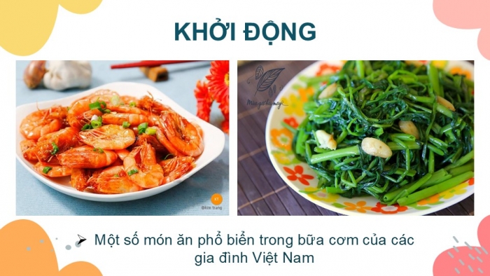 Giáo án PPT KHTN 6 cánh diều Bài 9: Một số lương thực – thực phẩm thông dụng