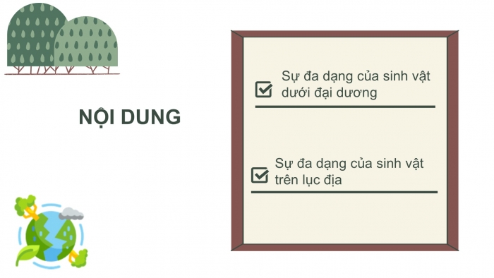 Giáo án PPT Địa lí 6 kết nối Bài 23: Sự sống trên Trái Đất