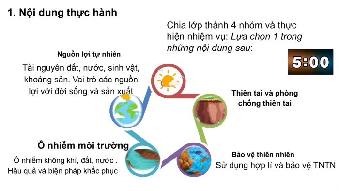 Giáo án PPT Địa lí 6 kết nối Bài 30 Thực hành: Tìm hiểu mối quan hệ giữa con người và thiên nhiên ở địa phương