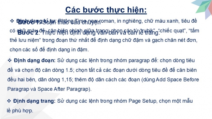 Giáo án PPT Tin học 6 cánh diều Bài 3: Thực hành tìm kiếm, thay thế và định dạng văn bản