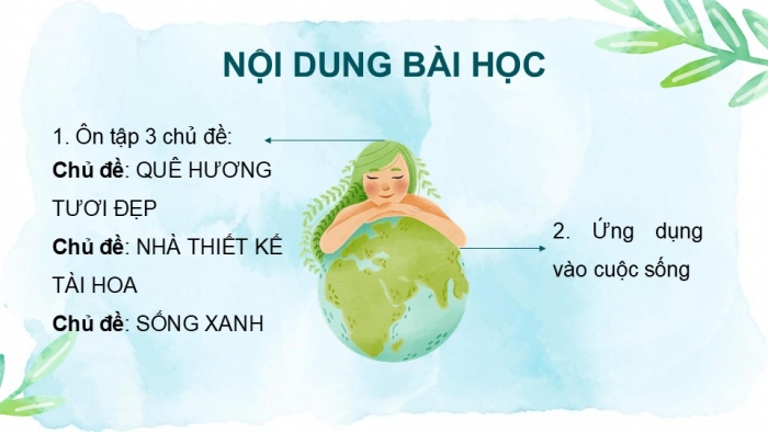 Giáo án PPT Mĩ thuật 6 cánh diều Bài 17: Ôn tập học kì II