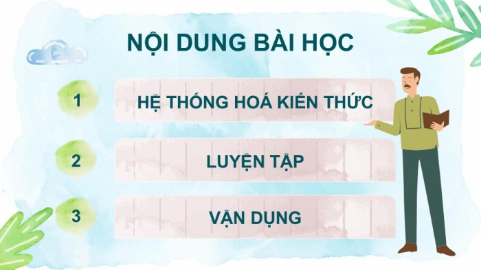 Giáo án PPT KHTN 6 chân trời Ôn tập Chủ đề 7