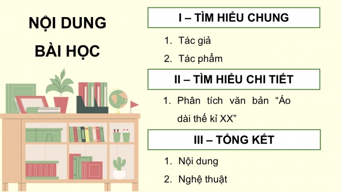 Giáo án điện tử Ngữ văn 12 chân trời Bài 7: Áo dài đầu thế kỉ XX (Đoàn Thị Tình)