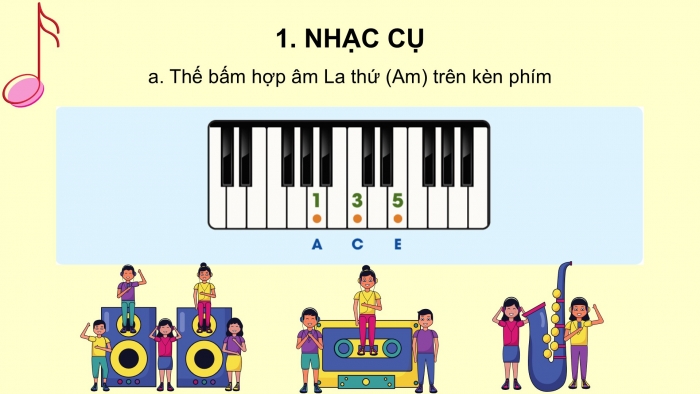 Giáo án PPT Âm nhạc 6 cánh diều Tiết 2: Hoà tấu, Nghe bài hát Nhạc rừng, Nhạc sĩ Hoàng Việt, Trải nghiệm và khám phá