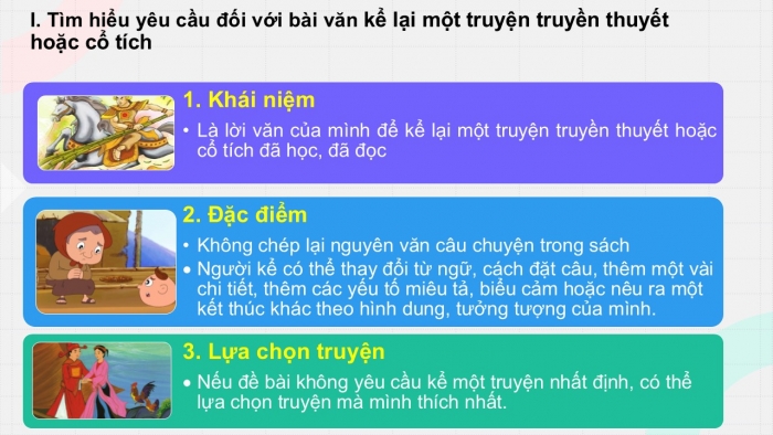 Giáo án PPT Ngữ văn 6 cánh diều Bài 1: Viết bài văn kể lại một truyện truyền thuyết hoặc cổ tích