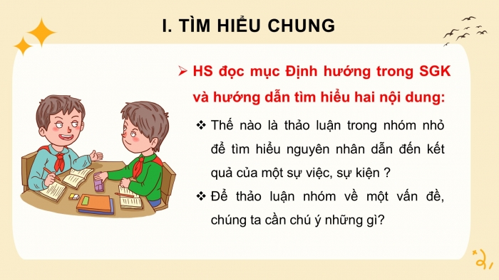 Giáo án PPT Ngữ văn 6 cánh diều Bài 10: Thảo luận nhóm về một vấn đề