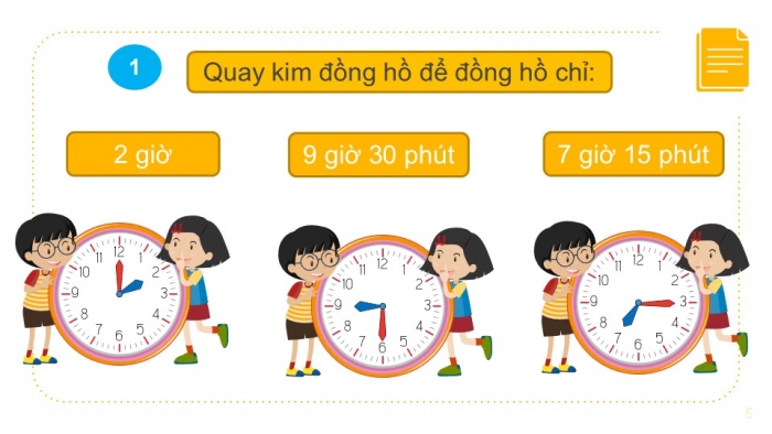 Giáo án PPT Toán 2 kết nối Bài 31: Thực hành và trải nghiệm xem đồng hồ, xem lịch