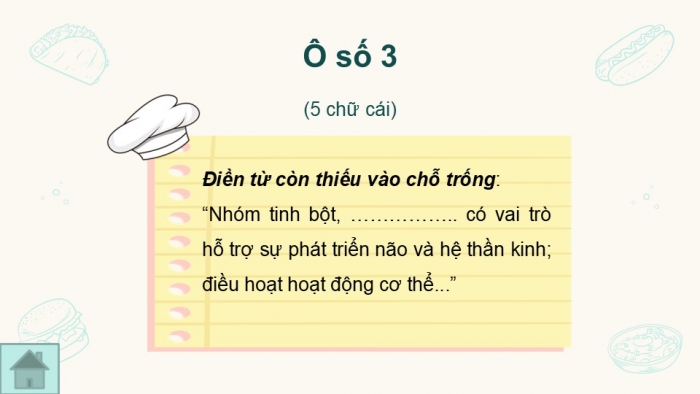 Giáo án PPT Công nghệ 6 chân trời Ôn tập Chương 2