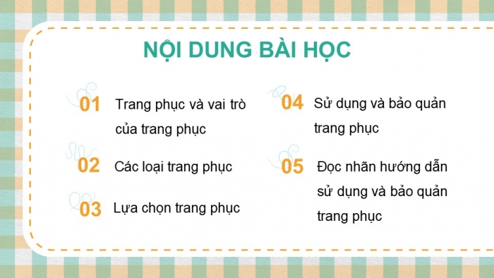 Giáo án PPT Công nghệ 6 chân trời Bài 7: Trang phục