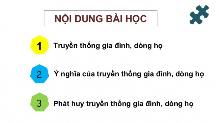 Giáo án PPT Công dân 6 chân trời Bài 1: Tự hào về truyền thống gia đình, dòng họ